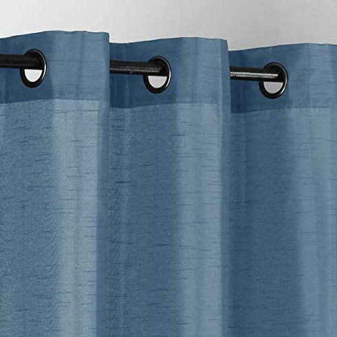 Adore the Decor™ Faux Silk 54 x 84 in. Single Grommet Curtain Panel